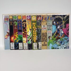 10 Book Lot NINJAK 12, 13, 16, 17, 21-24, 26, YB 1 Moretti | Valiant Comics 1994